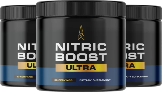 Three jars Nitric Boost Ultra 90 day supply