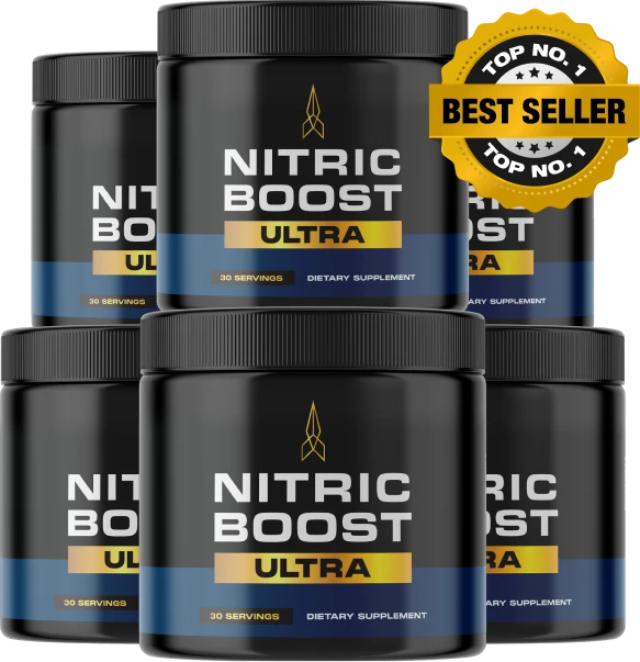 Six jars Nitric Boost Ultra 180 day supply