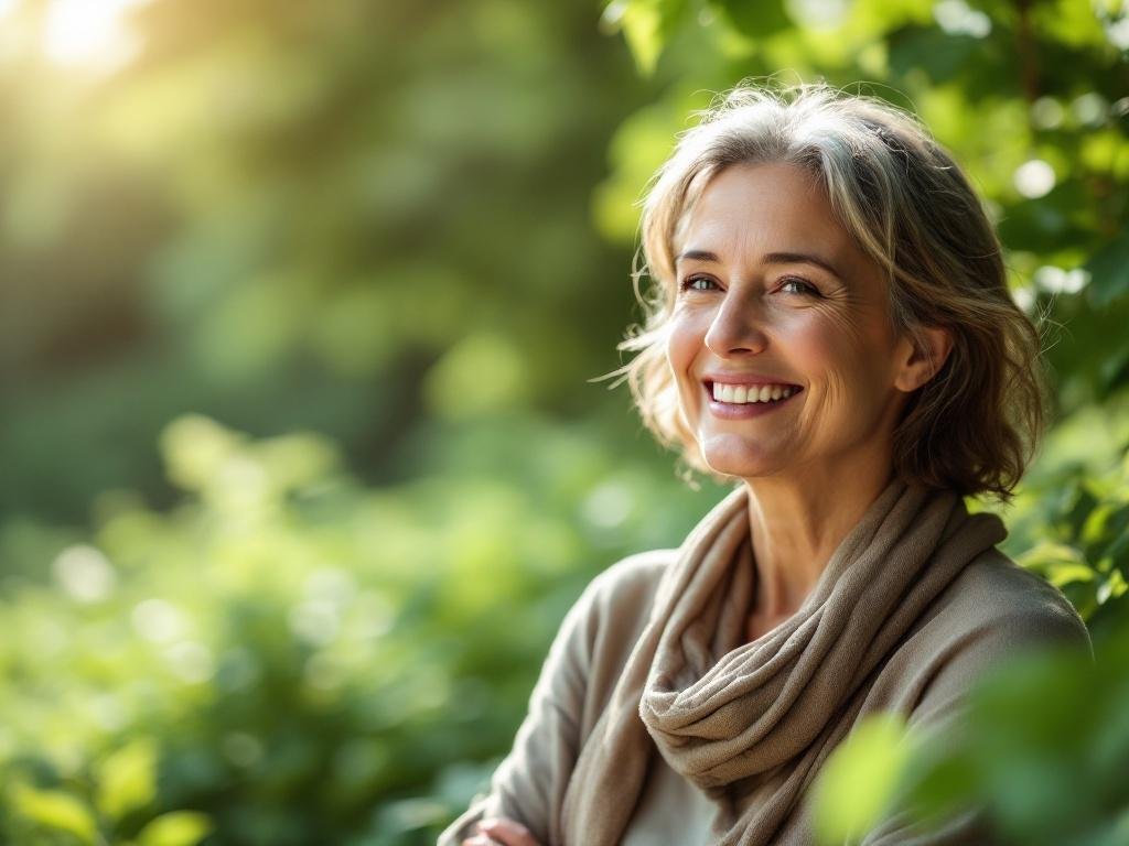 Healthy adult enjoying an outdoor lifestyle