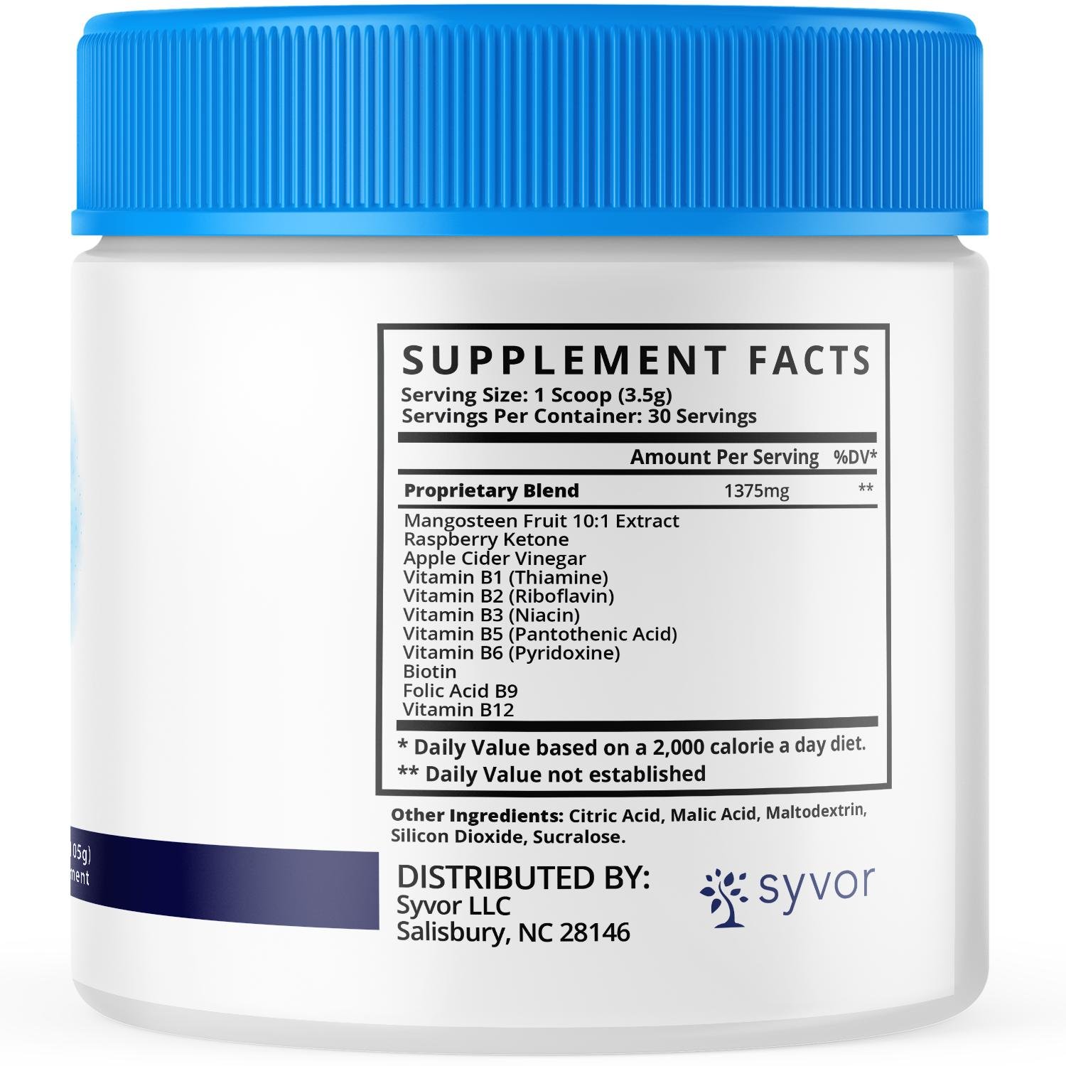 Uploaded ProstaVive Supplement Facts label